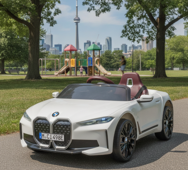 2026 BMW I4 12V Kids Ride On Car DELUXE with Remote Control