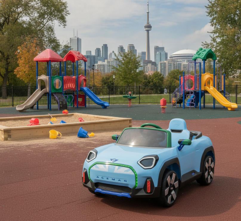 2026 Mini Aceman 12V Kids Ride On Car with Remote Control