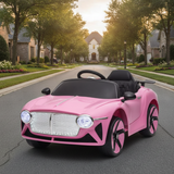 2026 Bentley Style 12V Kids Ride On Car with Remote Control