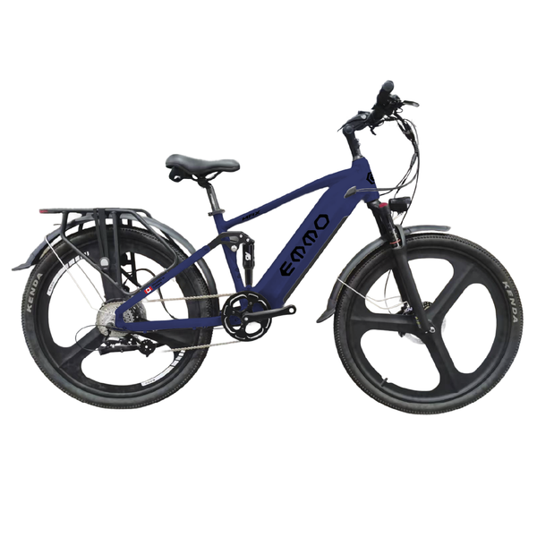 EMMO Spurt Max Electric Bike for Adults - Full Suspension - 29" Mountain Bike - Torque Sensor - 750W - UL Certified
