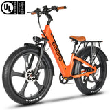 EMMO VFO Pro Fat Tire Electric Bike Adults – Step Thru – 750W Torque Sensor – UL Certified – Up to 110km