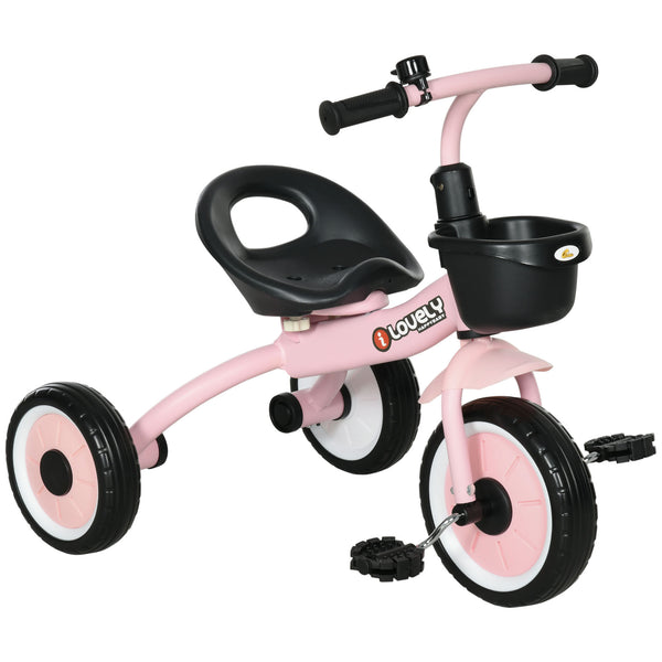 Qaba Tricycle for Kids Age 2-5, Toddler Bike for Children