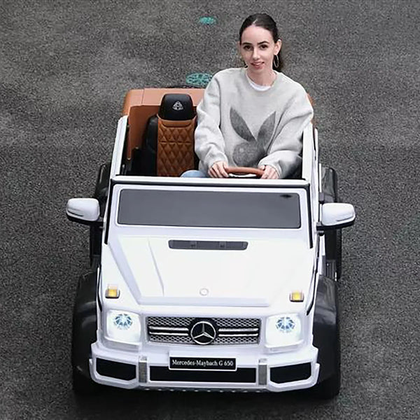 24V Mercedes Benz Maybach G650 XXL 2 Seater Ride On Car for Kids OR Adults