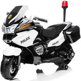 2025 24V Police 2 Seater Motorcycle with Rubber Tires