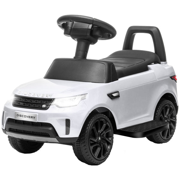 Qaba 2 in 1 Land Rover Licensed 6V Ride on Car Sliding Car Battery Powered Electric Car w/ Headlights Music Horn
