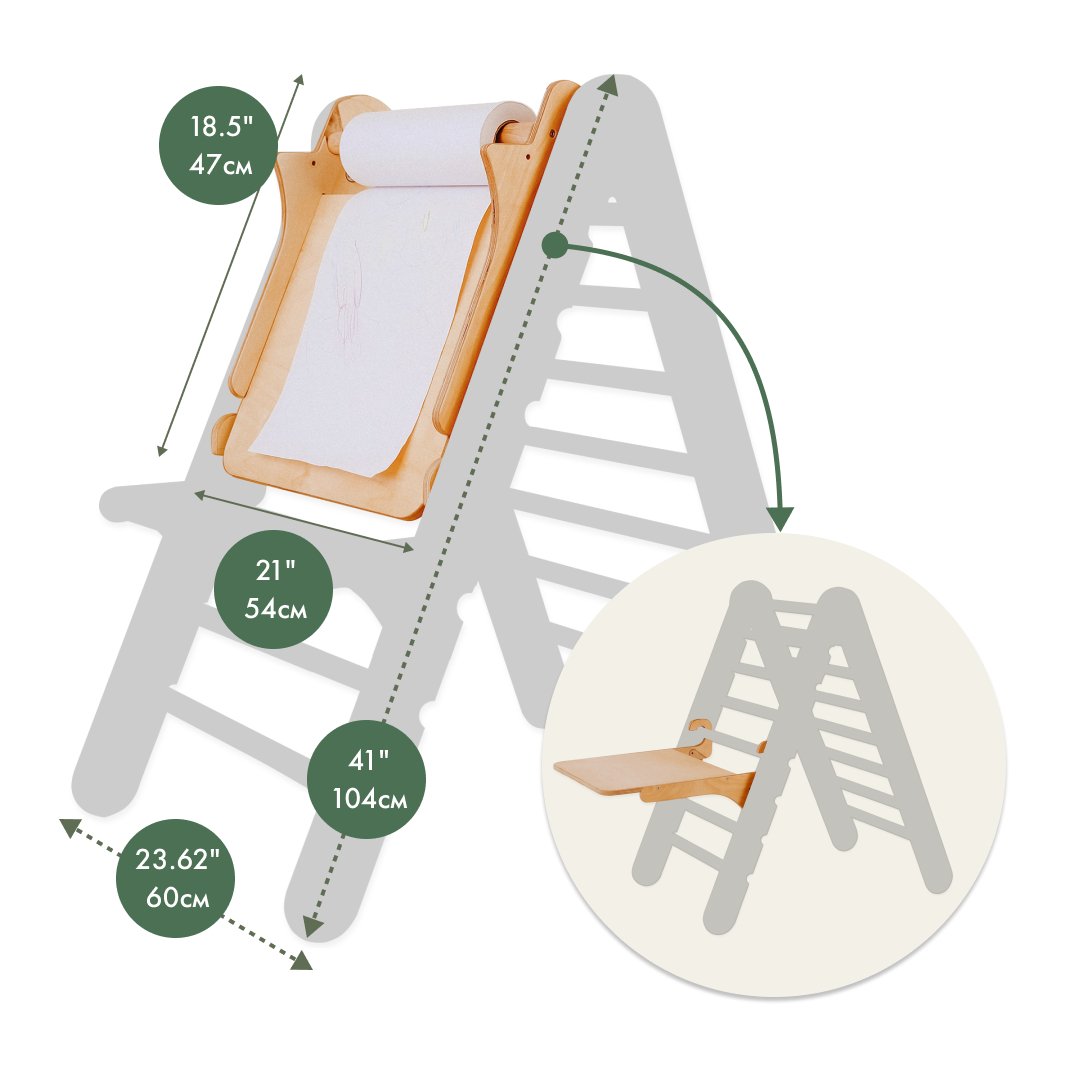 Art Addition to the Triangle Ladder - SKU: AA-TLBLDR-CA