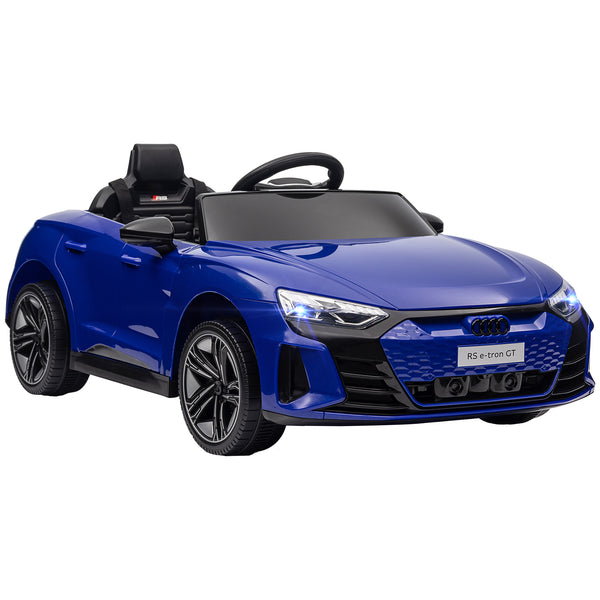 Aosom 12V Licensed Audi RS E-tron GT Kids Ride on Car with Remote Control, Suspension, Horn, Music, Lights