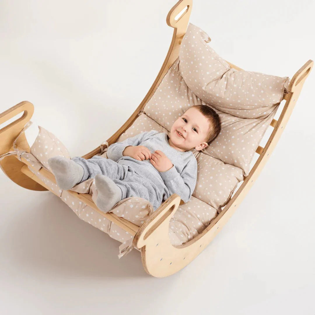Cushion for Climbing Arch & Rocker Balance – Beige (Cushion Only) - SKU: C-CUSHBGE-CA