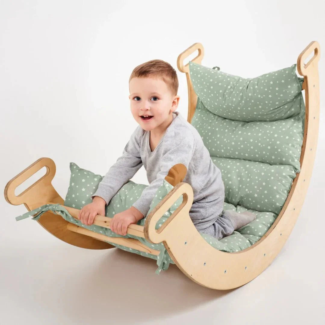 Cushion for Climbing Arch & Rocker Balance – Beige (Cushion Only) - SKU: C-CUSHBGE-CA