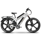 EMMO E-Wild Dual Electric Bike Fat Tire Adults – UL Certified 26\\" All Terrain Ebike – LED Lights, Color Display