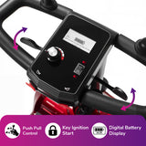 Ecolo Cycle ET4 Move 4 Wheel Mobility Scooter for Adults and Seniors - Health Canada Approved - Lightweight Foldable Electric Scooter with LED Lights, Rear Suspension & Detachable Basket