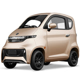 Ecolo Cycle ET4 Cruise Connect Fully Enclosed Mobility Scooter Adults - Health Canada Approved - A/C & Heat - Handlebar - ET4 CRUISE CONNECT WITH A/C (HANDLEBAR)