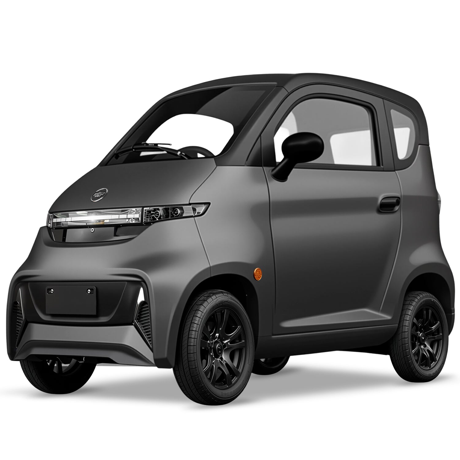 Ecolo Cycle ET4 Cruise Connect Fully Enclosed Mobility Scooter Adults - Health Canada Approved - A/C & Heat - Handlebar - ET4 CRUISE CONNECT WITH A/C (HANDLEBAR) - SKU: ET4_CONNECT_AC_RD_HB