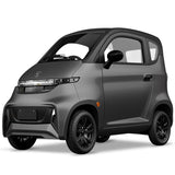 Ecolo Cycle ET4 Cruise Connect Fully Enclosed Mobility Scooter Adults - Health Canada Approved - A/C & Heat - Handlebar - ET4 CRUISE CONNECT WITH A/C (HANDLEBAR)