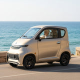 Ecolo Cycle ET4 Cruise Connect Mobility Scooter with Storage for Adults - Health Canada Approved - Heat - Steering Wheel - ET4 CRUISE CONNECT WITHOUT A/C (STEERING)