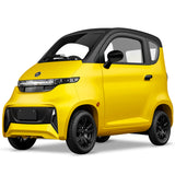 Ecolo Cycle ET4 Cruise Connect Fully Enclosed Mobility Scooter Adults - Health Canada Approved - A/C & Heat - Handlebar - ET4 CRUISE CONNECT WITH A/C (HANDLEBAR)