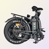 EMMO E-Mini Pro Folding Electric Bike - Fat Tire - Step Thru - UL Certified 750W - Hydraulic Brakes