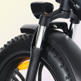 EMMO E-Mini Pro Folding Electric Bike - Fat Tire - Step Thru - UL Certified 750W - Hydraulic Brakes