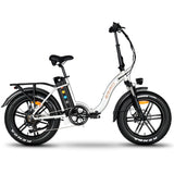 EMMO E-Mini Pro Folding Electric Bike - Fat Tire - Step Thru - UL Certified 750W - Hydraulic Brakes
