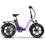 EMMO E-Mini Pro Folding Electric Bike - Fat Tire - Step Thru - UL Certified 750W - Hydraulic Brakes