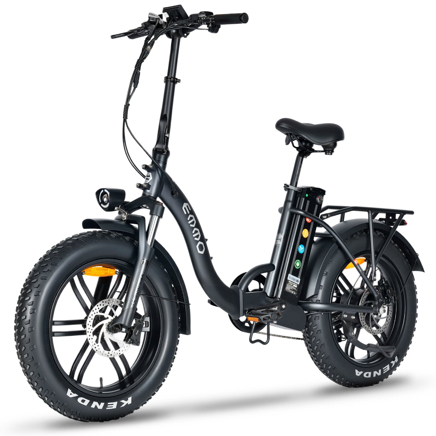 EMMO E-Mini Pro Folding Electric Bike - Fat Tire - Step Thru - UL Certified 750W - Hydraulic Brakes - SKU: EMINI_PRO_CW_48156