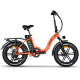 EMMO E-Mini Pro Folding Electric Bike - Fat Tire - Step Thru - UL Certified 750W - Hydraulic Brakes