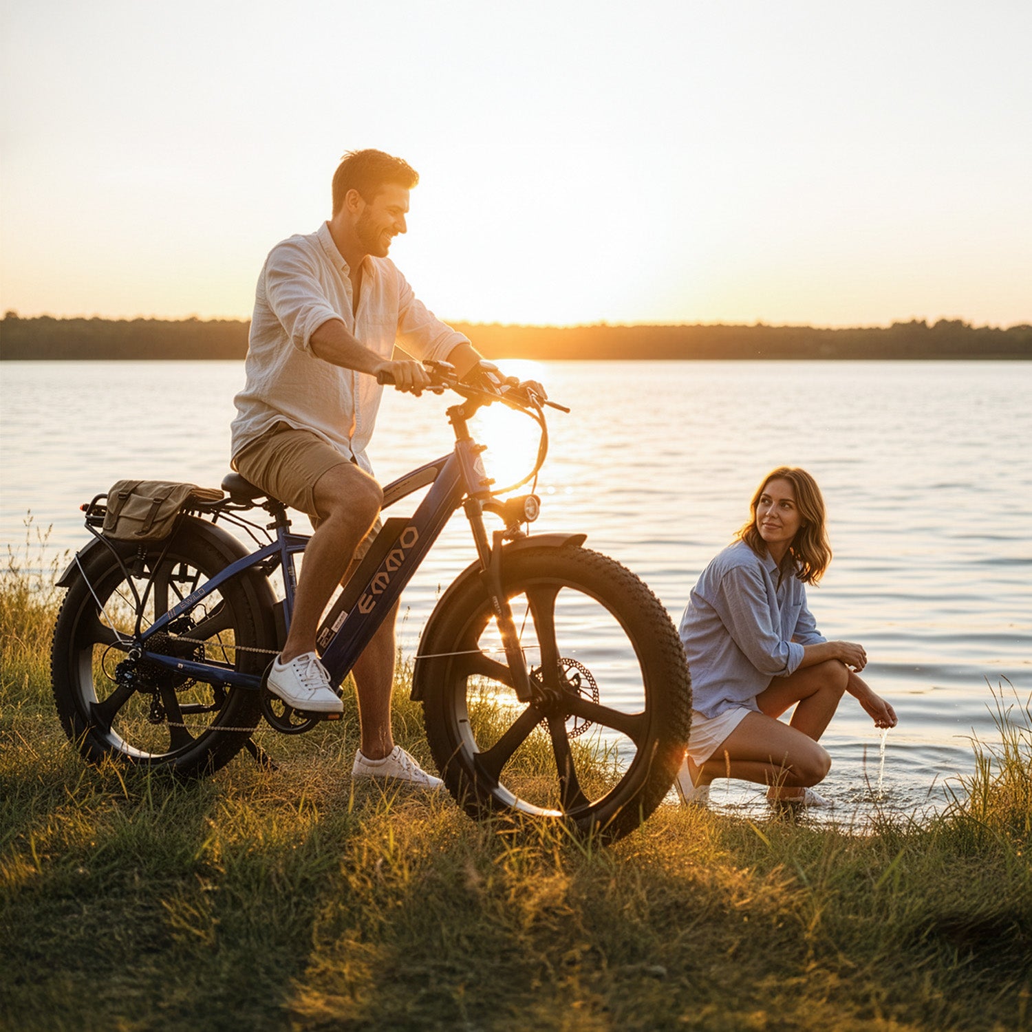 EMMO E-Wild Pro Electric Bike Fat Tire 750W 48V - Hydraulic Brakes, All-Terrain Performance
