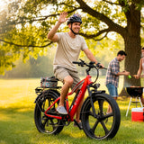 EMMO E-Wild Pro Electric Bike Fat Tire 750W 48V - Hydraulic Brakes, All-Terrain Performance