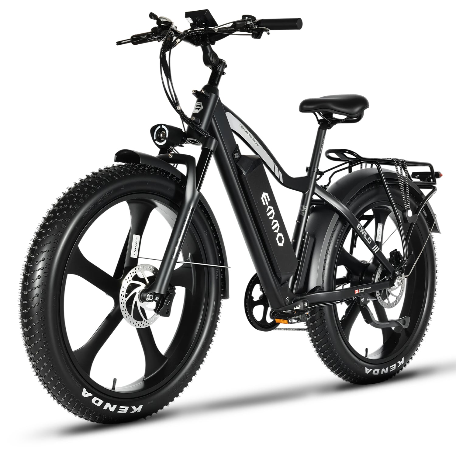 EMMO E-Wild Pro Electric Bike Fat Tire 750W 48V - Hydraulic Brakes, All-Terrain Performance - SKU: EP_BLUE_48156