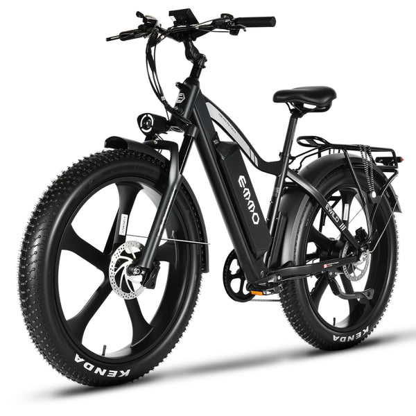 EMMO E-Wild Pro Electric Bike Fat Tire 750W 48V - Hydraulic Brakes, All-Terrain Performance