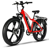 EMMO E-Wild Pro Electric Bike Fat Tire 750W 48V - Hydraulic Brakes, All-Terrain Performance