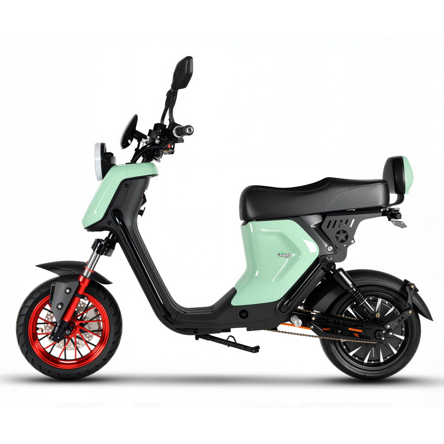 EMMO Maknak - Scooter Electric bike - Step Thru - Removable 72V Lithium Battery - Customisable Rim & Storage - Hydraulic Brakes
