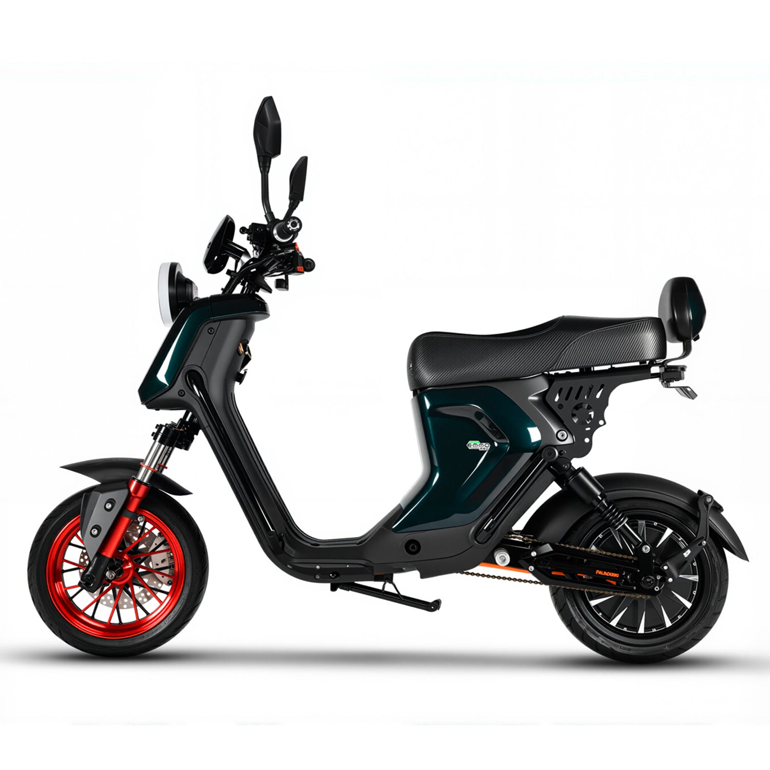 EMMO Maknak - Scooter Electric bike - Step Thru - Removable 72V Lithium Battery - Customisable Rim & Storage - Hydraulic Brakes
