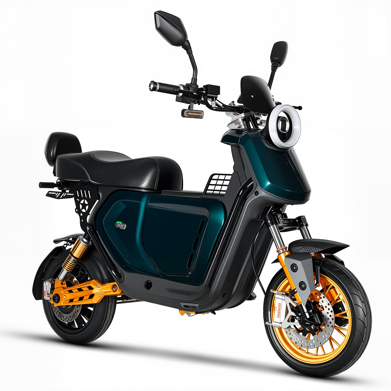 EMMO Maknak - Scooter Electric bike - Step Thru - Removable 72V Lithium Battery - Customisable Rim & Storage - Hydraulic Brakes - SKU: MK_MB_7224