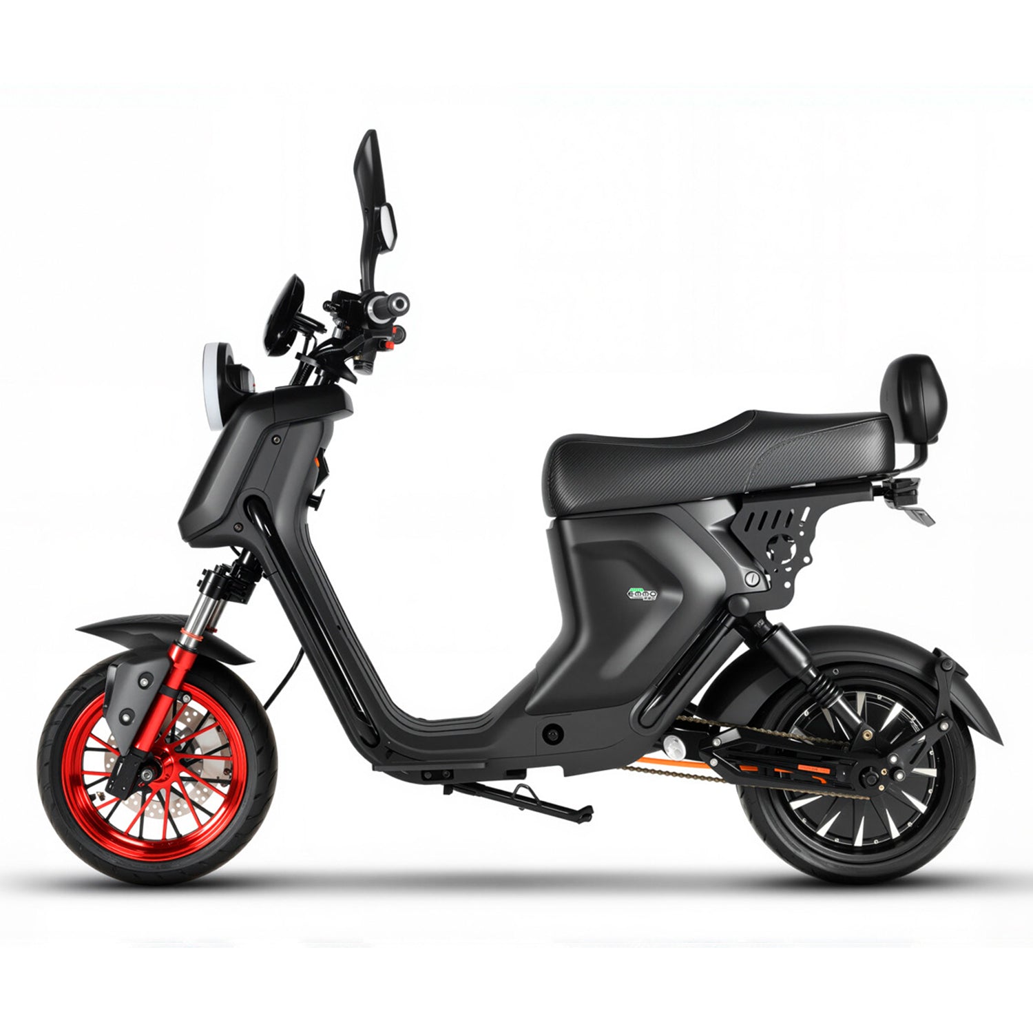 EMMO Maknak - Scooter Electric bike - Step Thru - Removable 72V Lithium Battery - Customisable Rim & Storage - Hydraulic Brakes