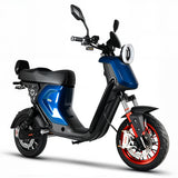 EMMO Maknak - Scooter Electric bike - Step Thru - Removable 72V Lithium Battery - Customisable Rim & Storage - Hydraulic Brakes