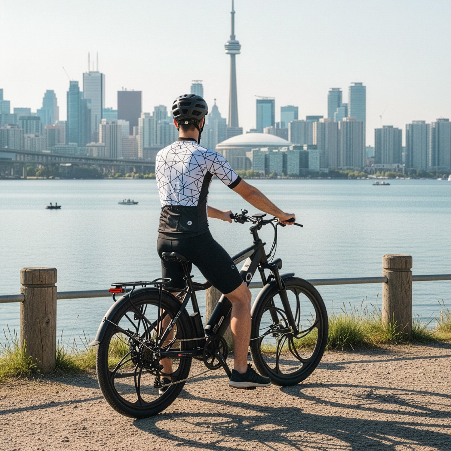 EMMO Monta Pro Electric Bike for Adults - 48V UL Certified 26\\" Mountain Commuter Ebike- Hydraulic Brakes, Color Display