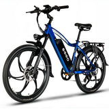 EMMO Monta Pro Electric Bike for Adults - 48V UL Certified 26" Mountain Commuter Ebike- Hydraulic Brakes, Color Display