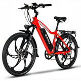 EMMO Monta Pro Electric Bike for Adults - 48V UL Certified 26" Mountain Commuter Ebike- Hydraulic Brakes, Color Display