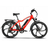 EMMO Monta Pro Electric Bike for Adults - 48V UL Certified 26\\" Mountain Commuter Ebike- Hydraulic Brakes, Color Display