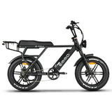 EMMO Paralo Pro Moped Style Fat Tire EBike for Two - Electric Scooter Bicycle 750W UL Certified- LED Turn Signals