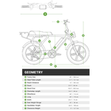 EMMO Paralo Pro Moped Style Fat Tire EBike for Two - Electric Scooter Bicycle 750W UL Certified- LED Turn Signals