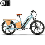 EMMO Ehaul Pro Cargo Electric Bike Adults - Step Thru - 750W - Rear Cargo Seat - UL Certified