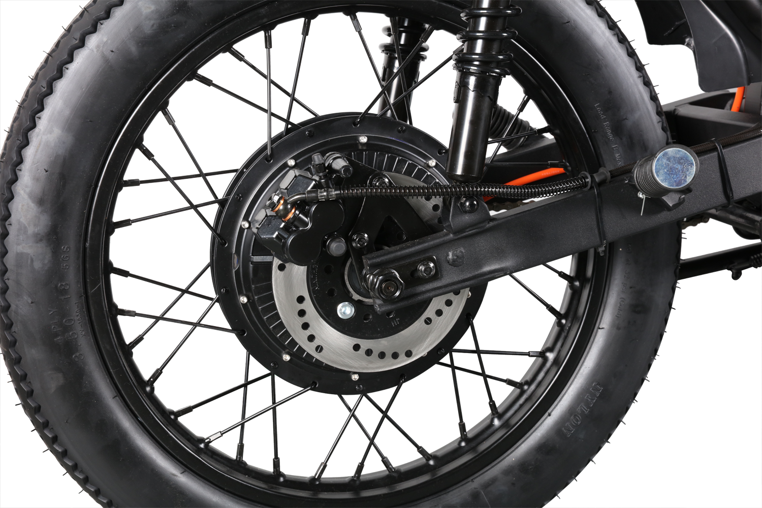 EMMO NOMADO Cafe Racer Electric Motorcycle - Removable SLA Battery - 40 - QS Torque Motor