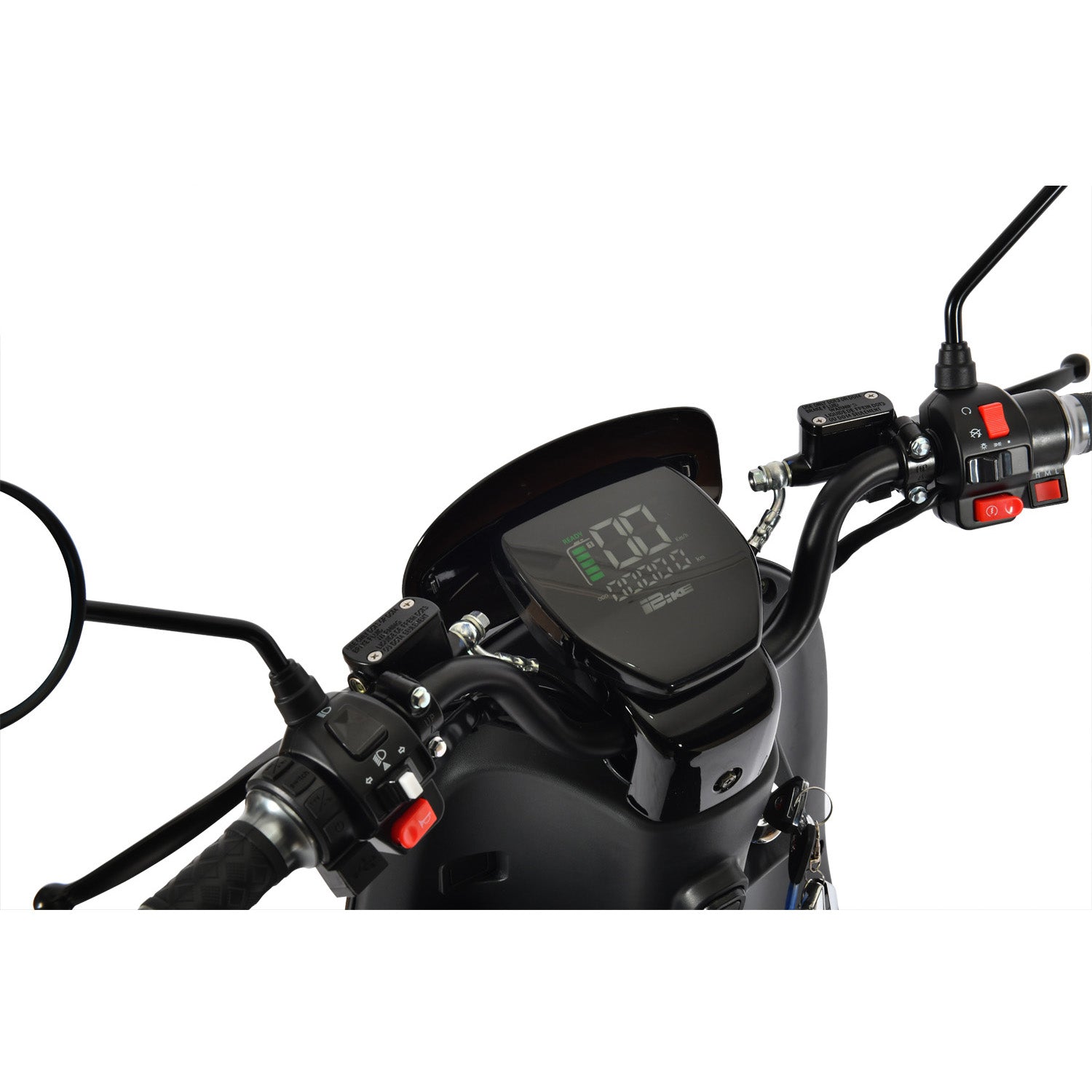 EMMO Merona Electric Scooter - Retro Style Moped Ebike - 60V - QS Motor - Large Storage