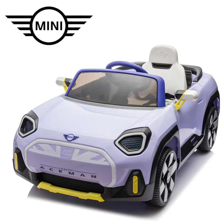 2026 Mini Aceman 12V Kids Ride On Car with Remote Control
