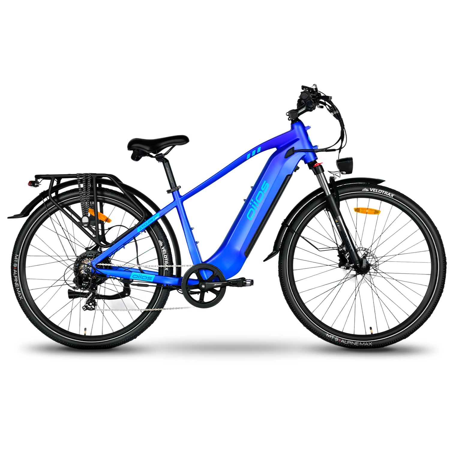 Oiios Cyclon Commuter Electric Bike for Adults - UL Certified - 48V 750W 29 in - Hydraulic Brakes Turn Signals LED Lights