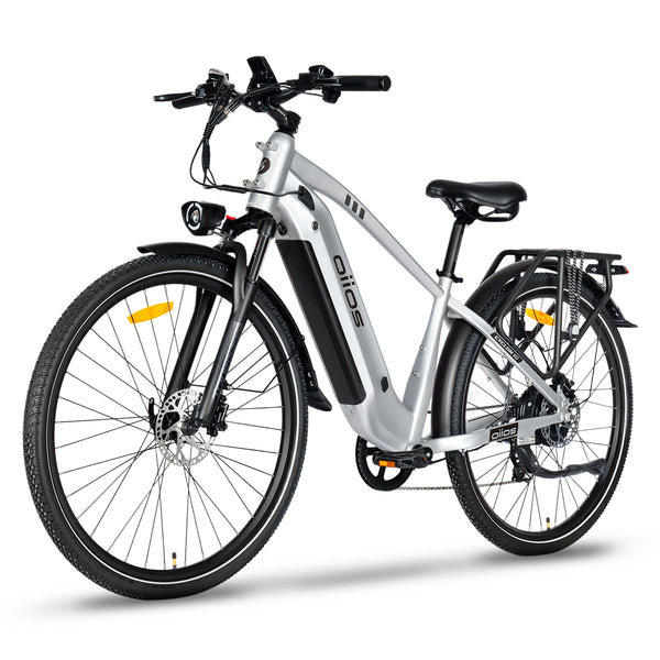 Oiios Cyclon Commuter Electric Bike for Adults - UL Certified - 48V 750W 29 in - Hydraulic Brakes Turn Signals LED Lights