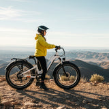 Oiios Dyno Electric Bike Fat Tire Step Thru for Adults - UL Certified 750W 26 in 48V - Hydraulic Brakes LED Lights Turn Signals