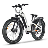 Oiios Dyno Electric Bike Fat Tire Step Thru for Adults - UL Certified 750W 26 in 48V - Hydraulic Brakes LED Lights Turn Signals